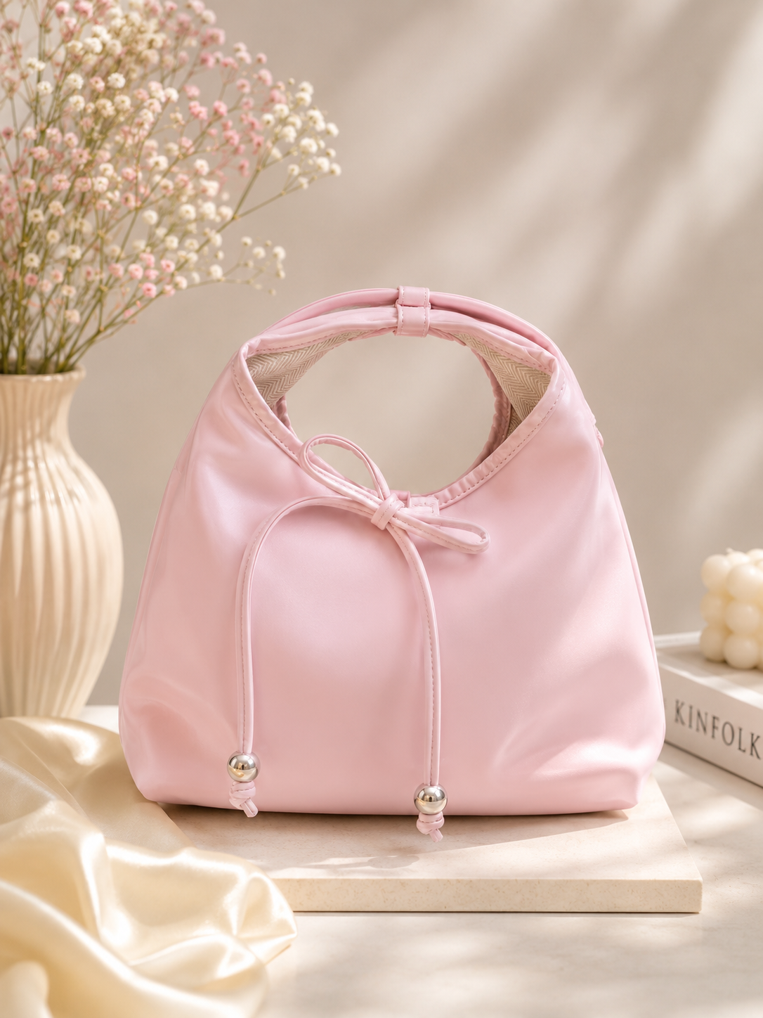 Bow Tie Hobo Bag